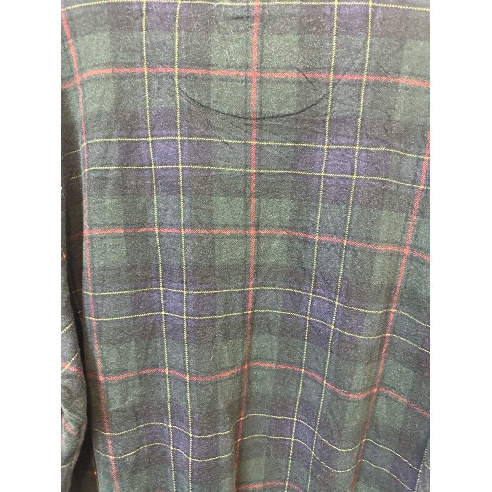 VTG Polo Golf Ralph Lauren Sweatshirt Men L Green Plaid Crewneck Pullover Tartan - Picture 6 of 6